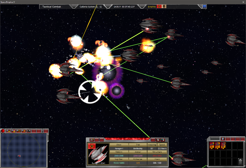 Xiati Cydonia Fleet takes out Ukra-Tal counter-attack in 2438.9