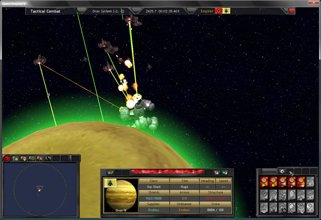 Orbital Battle of Drax IV in 2425.7