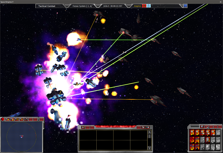 EEE Fleet Attacks the Fornax-Firaxis WP in 2434.5