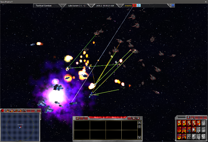 EEE assault on the Lylat-Cydonia WP in 2436.2: