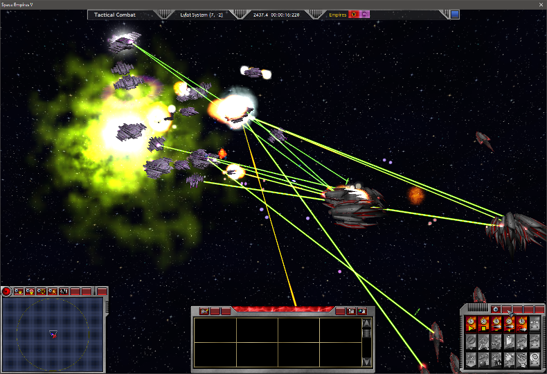 One of several battles protecting the Lylat WP to Gweebik during 2437: