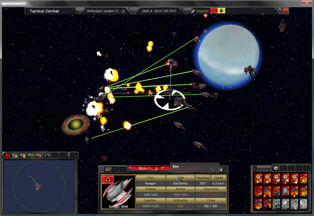 Battle of Reticulum IV in 2402.8