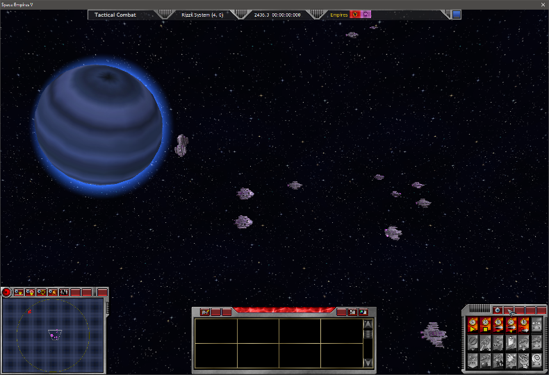Cue Cappa warships await the Xiati attack on Rizzil III