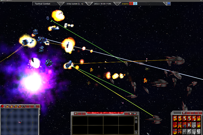 Sirius Defense Fleet protects the Sirius-Andross WP in 2432.6