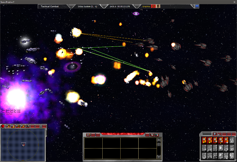 Ukra-Tal Fleet attempts to breach the Sirius-Andross WP in 2436.6: