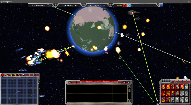 EEE attack Sirius II in 2429.1