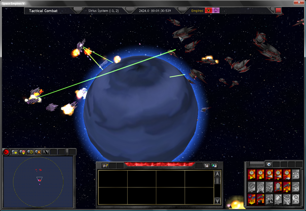 Battle of Sirius V in 2424.0