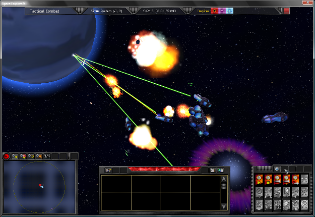 An EEE Fleet attacks Sirius V in 2426.5