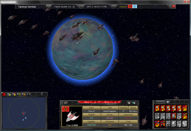 Utekra Defense Fleet protects Talara V