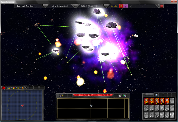Battle of Xiria-Lacerta WP in 2421.2